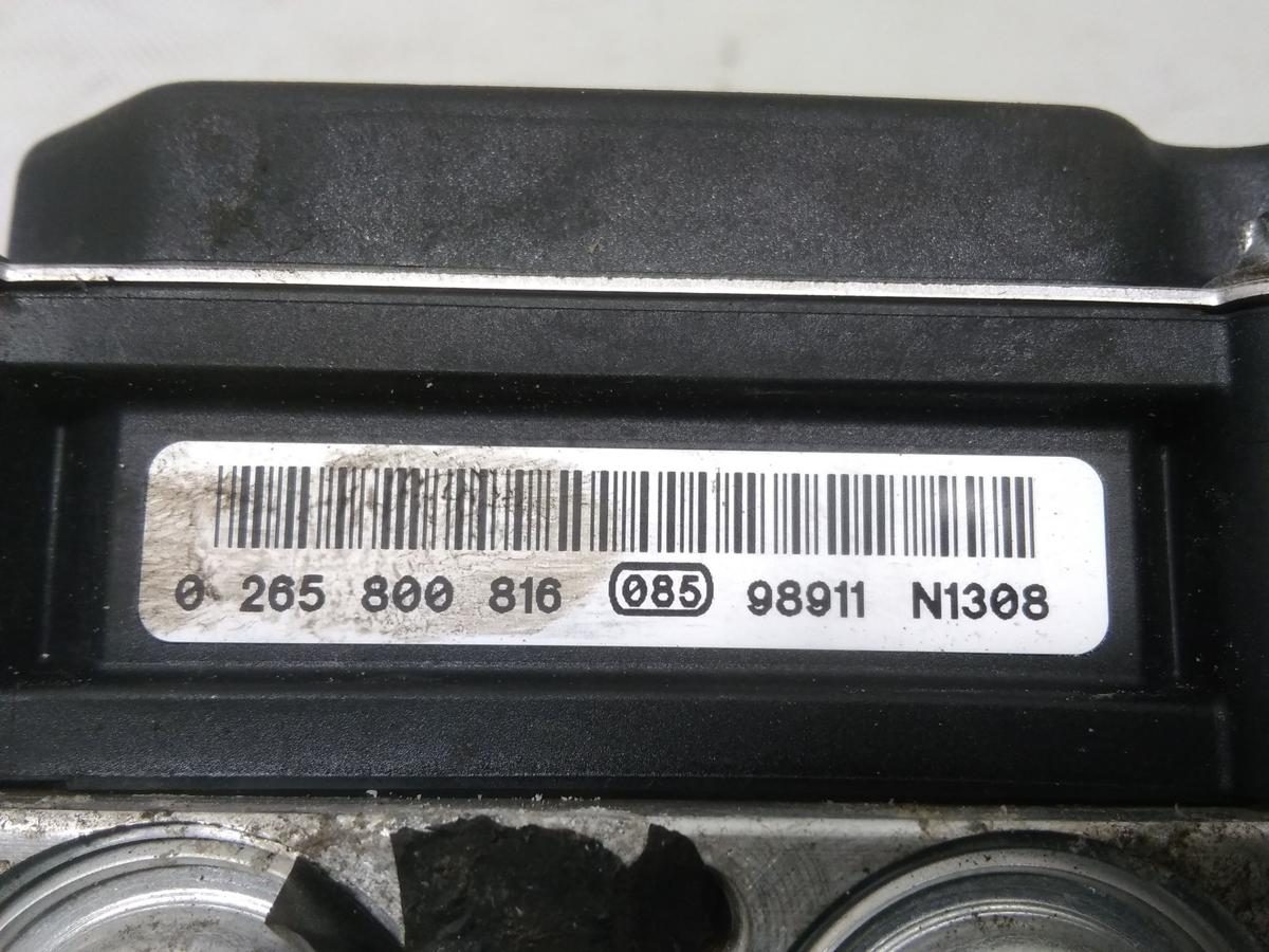 Skoda Fabia 2 5J ABS-Block 6R0614117F 6R0907375J Bj.20009