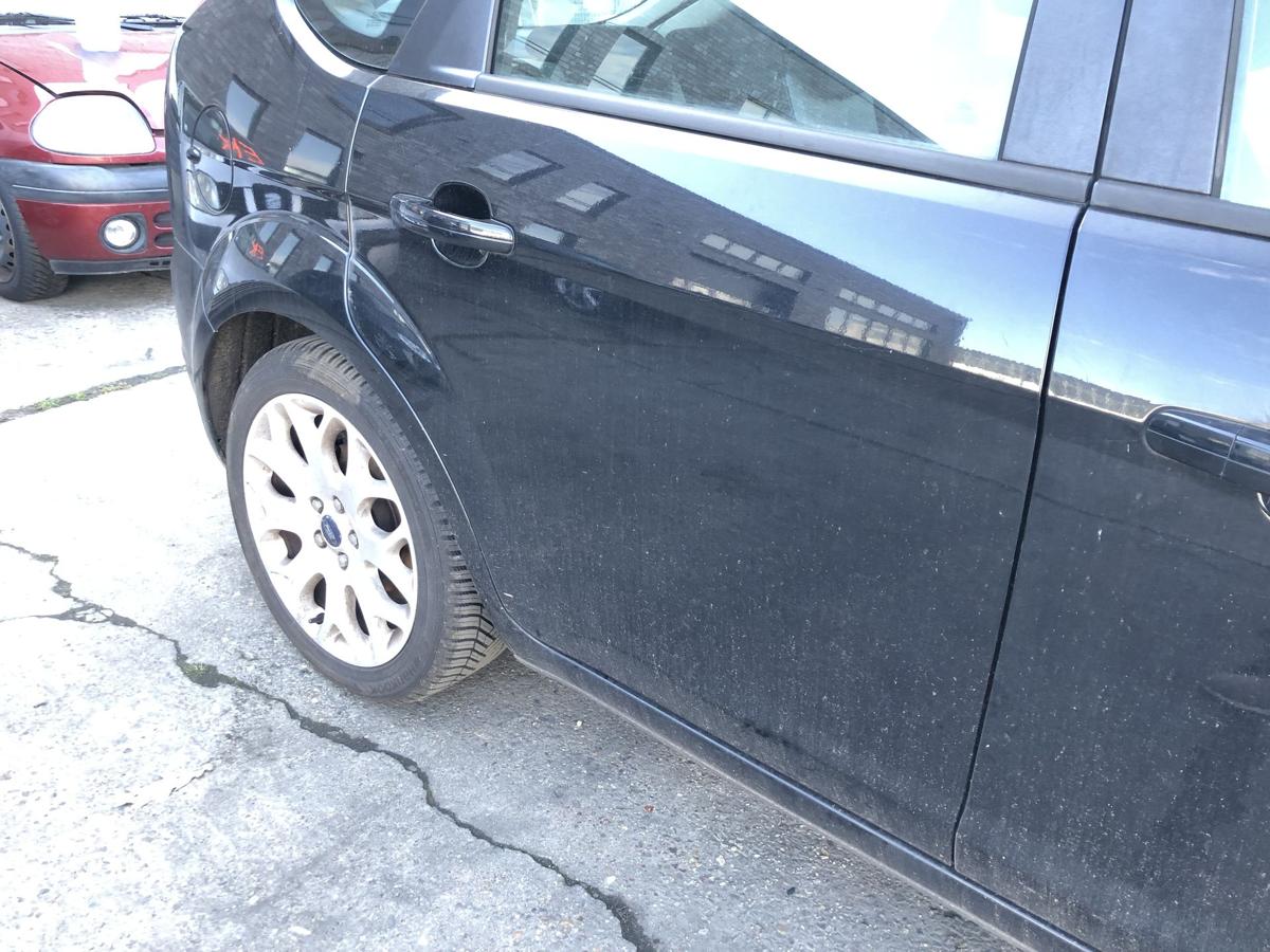 Ford Focus DA3 ab07 T&uuml;r hinten rechts Fliessheck Pantherschwarz Rohbau