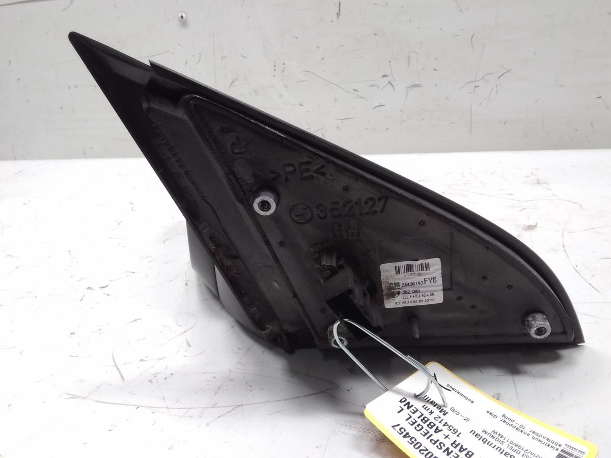 Opel Signum orig Au&szlig;enspiegel links elektrisch anklappbar Glas EC 10pol BJ2004