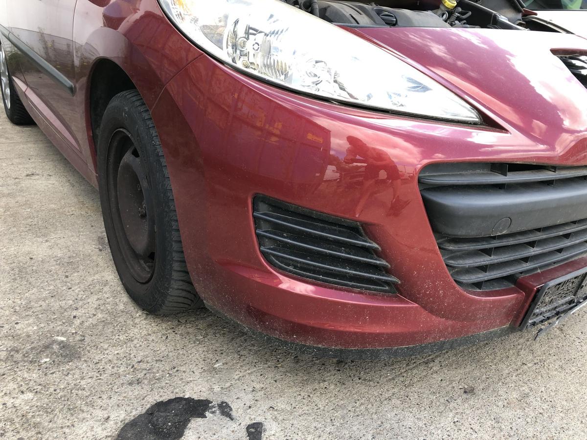 Peugeot 207 WA WC Sto&szlig;f&auml;nger vorn Frontsch&uuml;rze Facelift ab09 KJC Rouge Erythree
