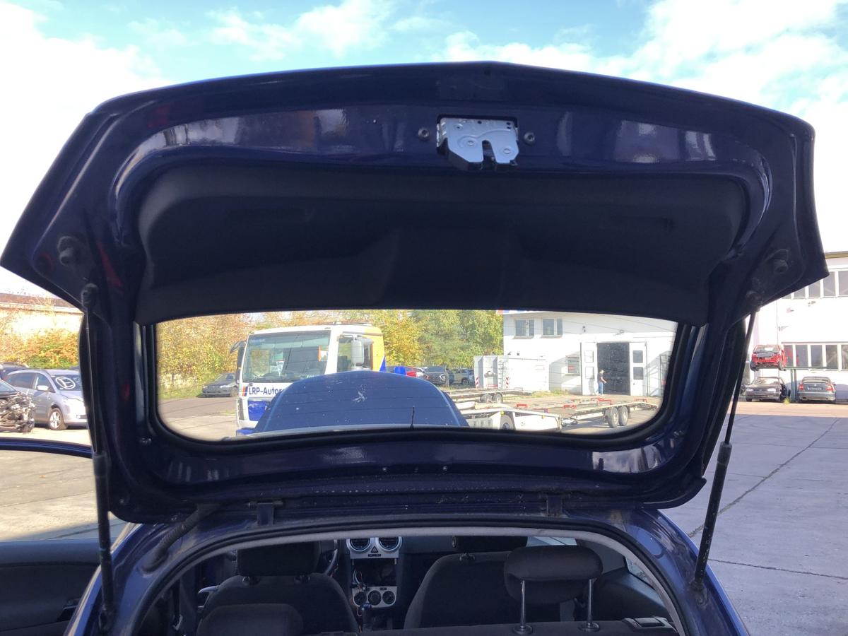 Opel Corsa D Heckklappe Kofferklappe mit Heckscheibe 3 türer Z20Z Royalblau