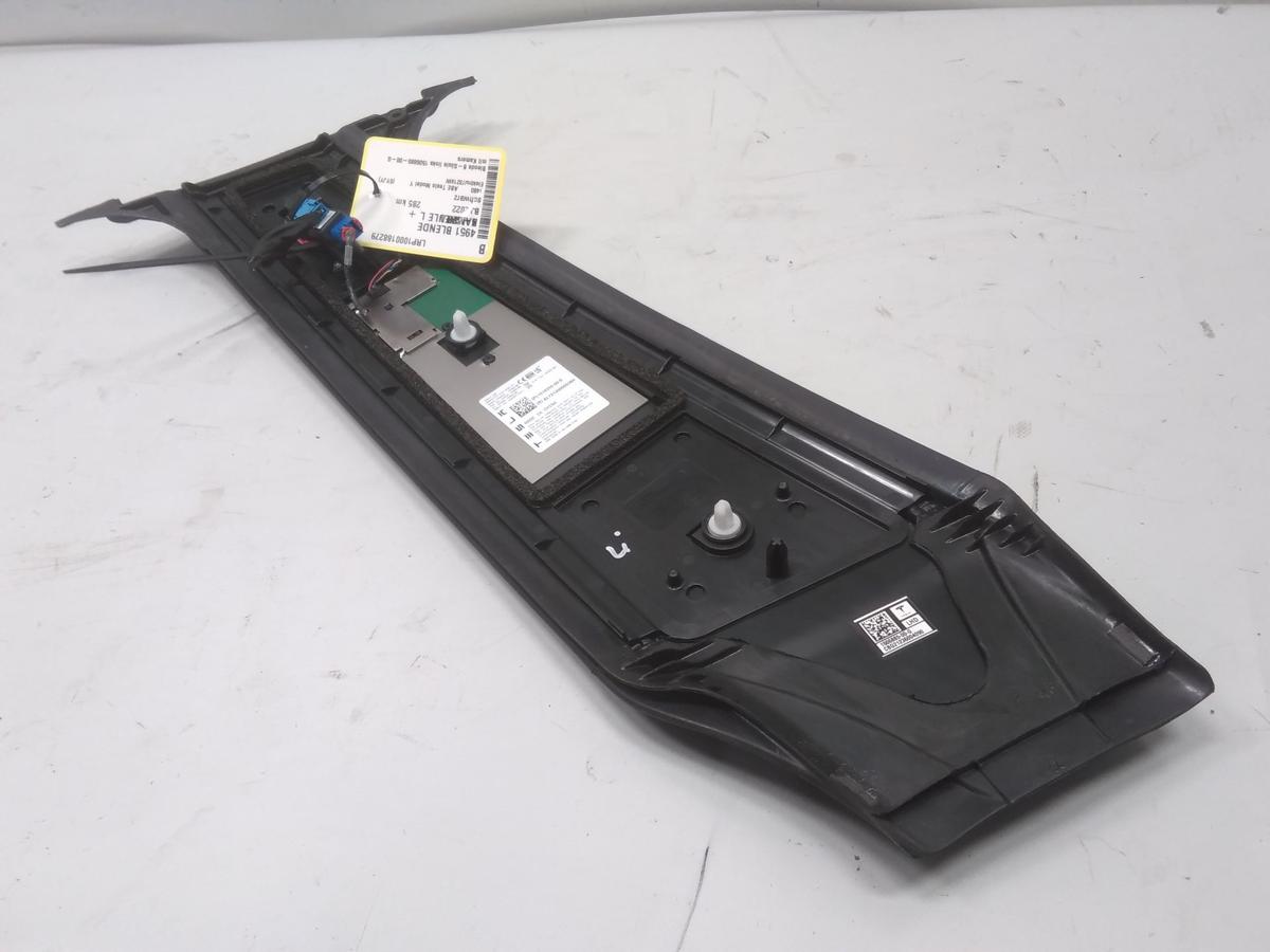 Tesla Model Y original Blende B-S&auml;ule links 1506885-00-G mit Kamera BJ2022