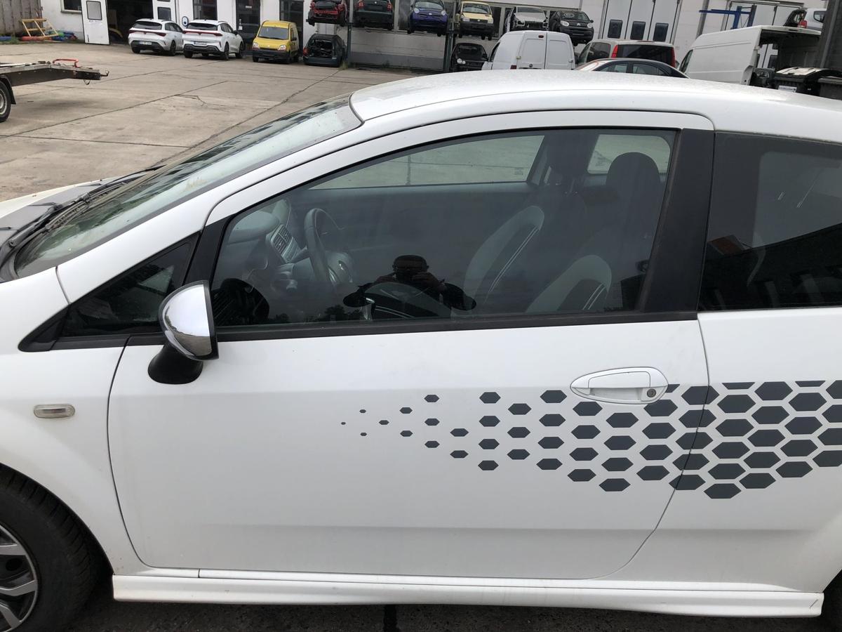 Fiat Grande Punto 199 T&uuml;r vorn links Fahrert&uuml;r 3 t&uuml;rer 249F Bianco Santerellina