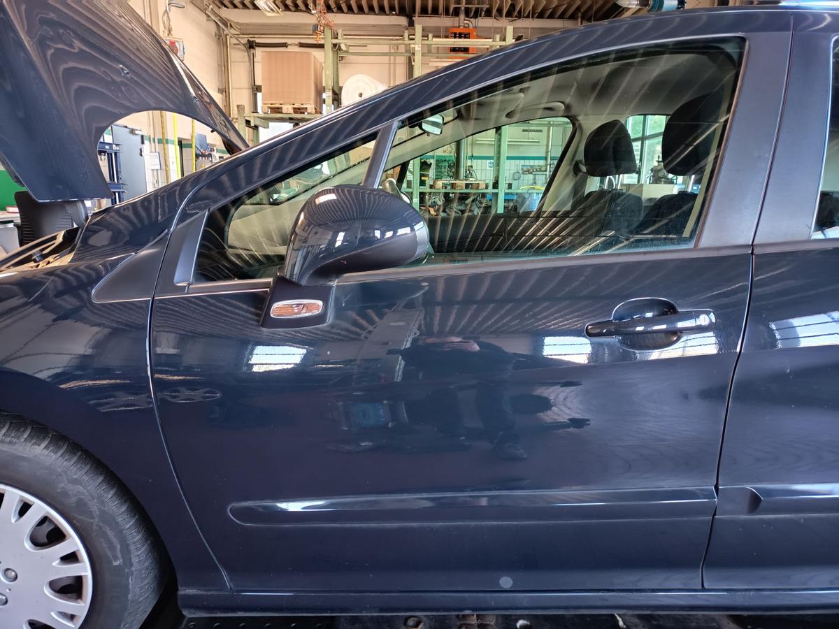 Peugeot 308I original T&uuml;r vorne links KTG Hurricane Grau Baujahr 2008
