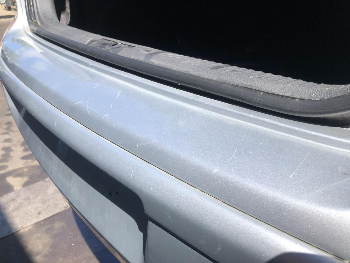 VW Polo 9N3 original Stoßstange Fänger hinten/Heck A7W Reflexsilber Bj 2005