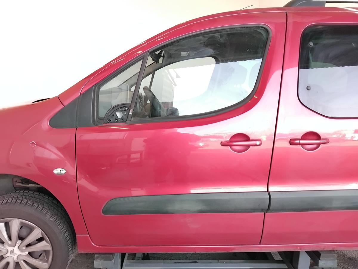 Citroen Berlingo 2 B9 T&uuml;r vorn links Fahrert&uuml;r EKQ luziferrot BJ2010