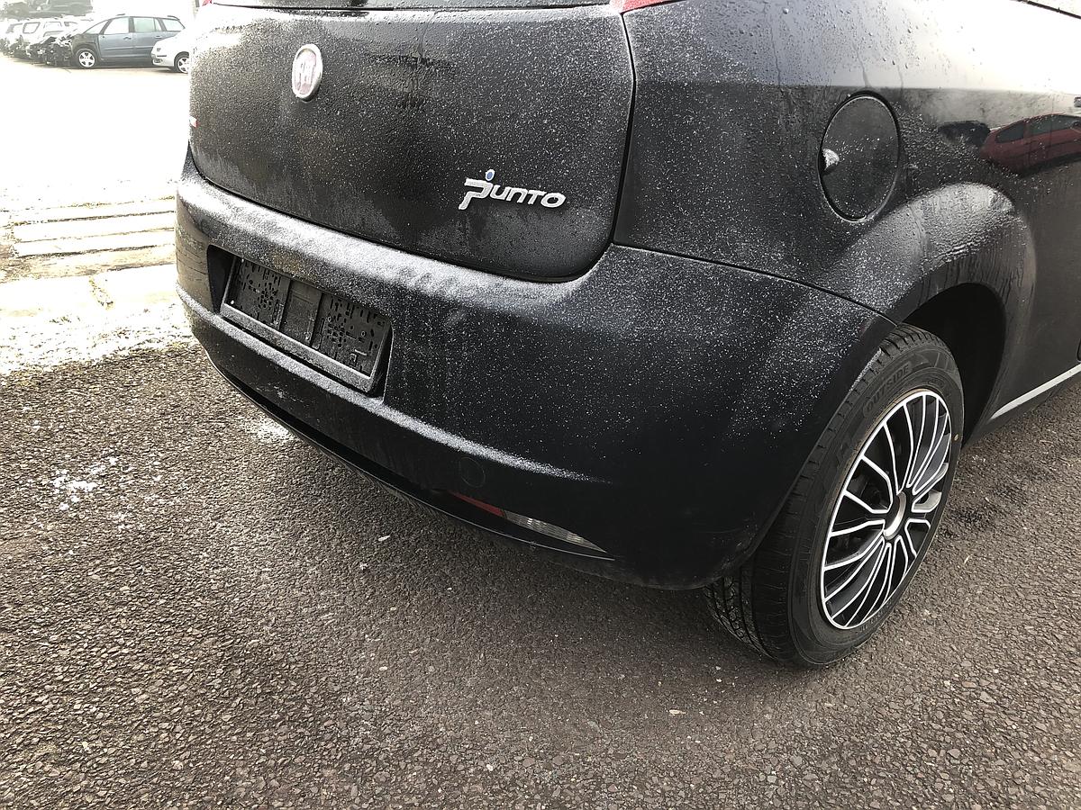 Fiat Grande Punto 199 Stossfänger hinten Bumper 3 türer 475 Blu Suggestivo HWB