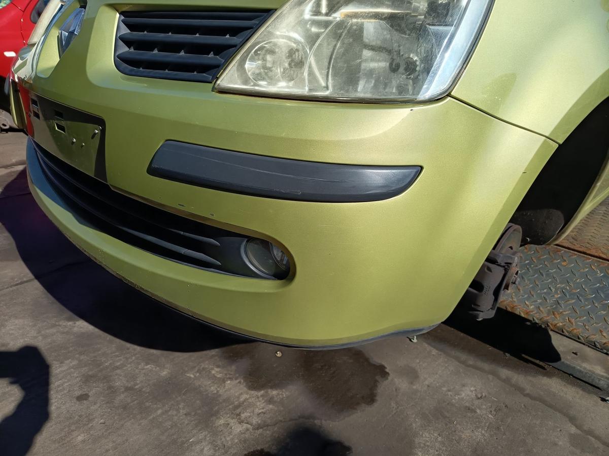 Renault Modus original Sto&szlig;stange vorne TED99 Gr&uuml;n vor Facelift Baujahr 2005