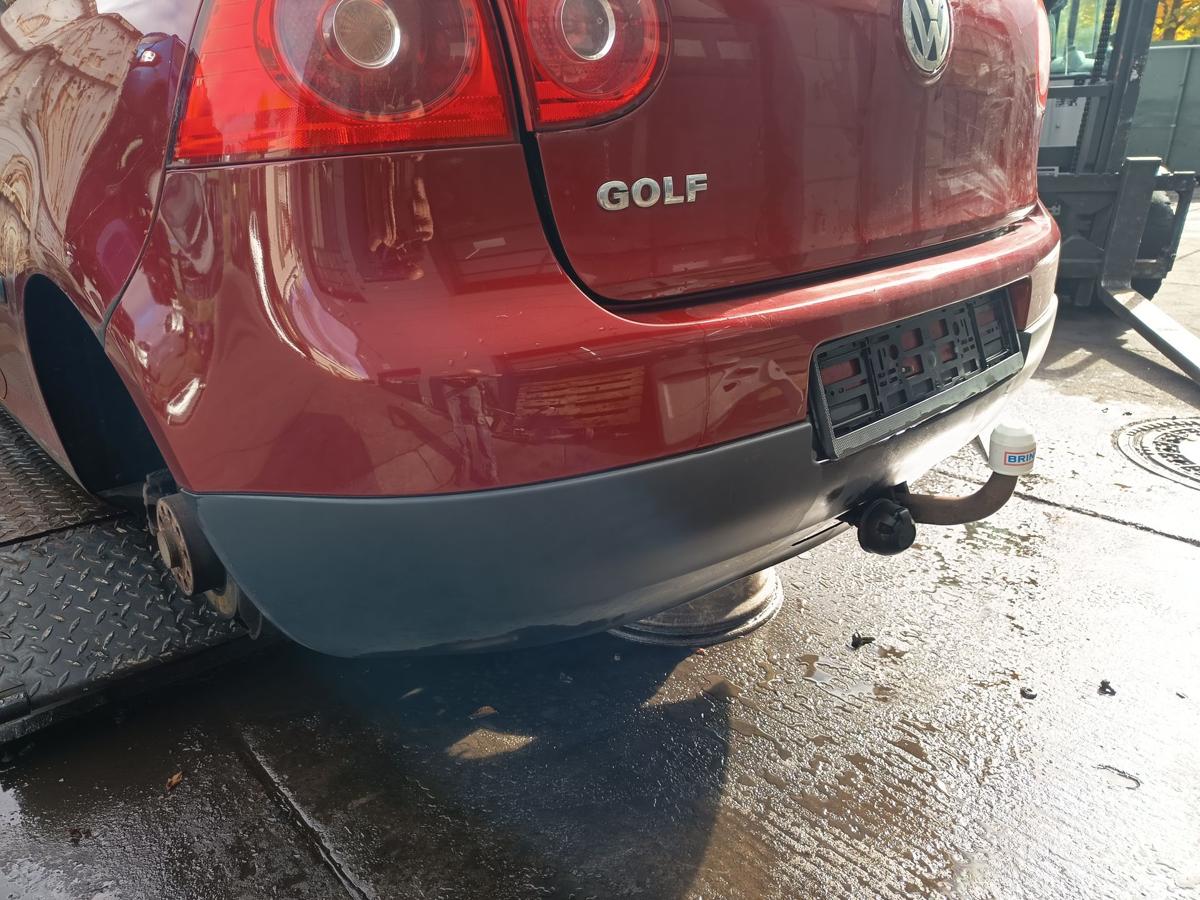 VW Golf V 5 original Stoßstange hinten Stoßfänger LA3W Rot Bj 2003 VW Golf V 5 original Stoßstange hinten Stoßfänger LA3W Rot Bj 2003