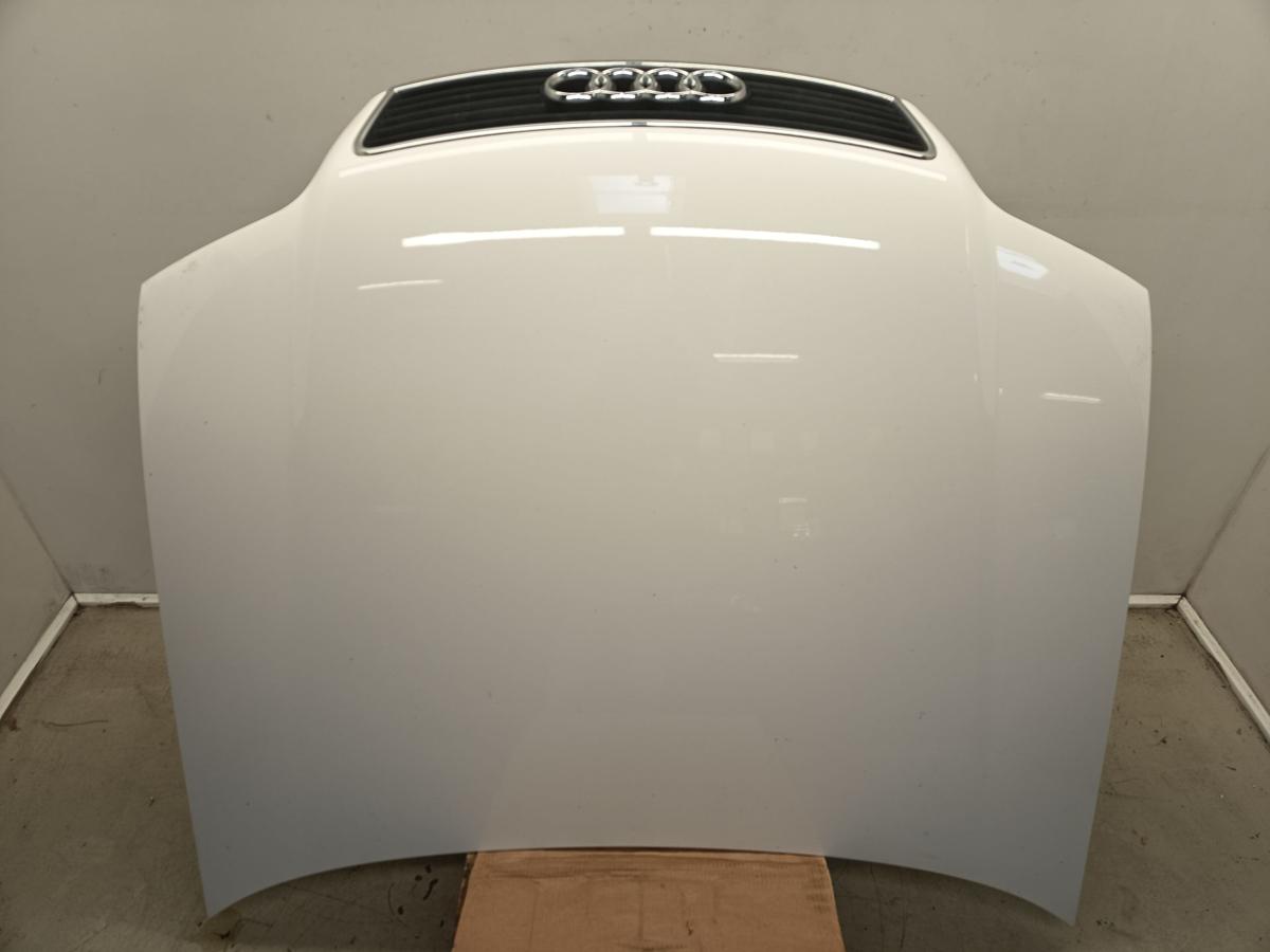 Audi A6 4B original Motorhaube Deckel vorne LY9H Polarwei&szlig; Baujahr 2002