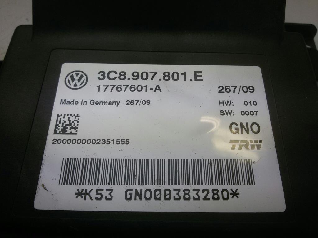 VW Passat 3C 3C8907801E Steuergerät elektronische Parkbremse 1.4TSI 90kw CAXA BJ2009