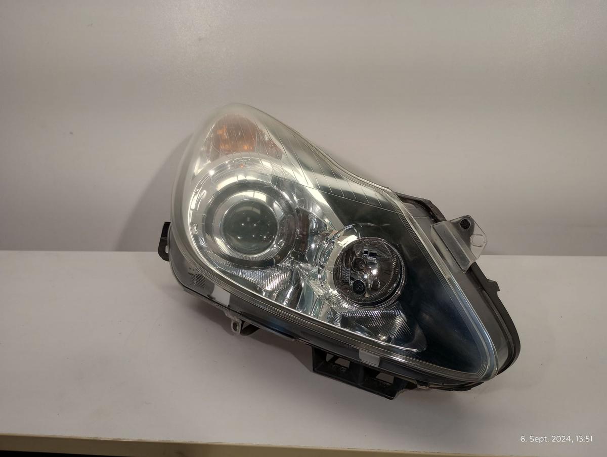 Opel Corsa D orig Scheinwerfer rechts Valeo Kurvenlicht Halogen Linse bis 2010