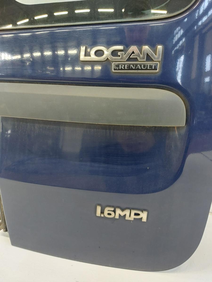 Dacia Logan MCV Hecktür Heckflügeltür m Scheibe hinten rechts OV61H Blue Marine