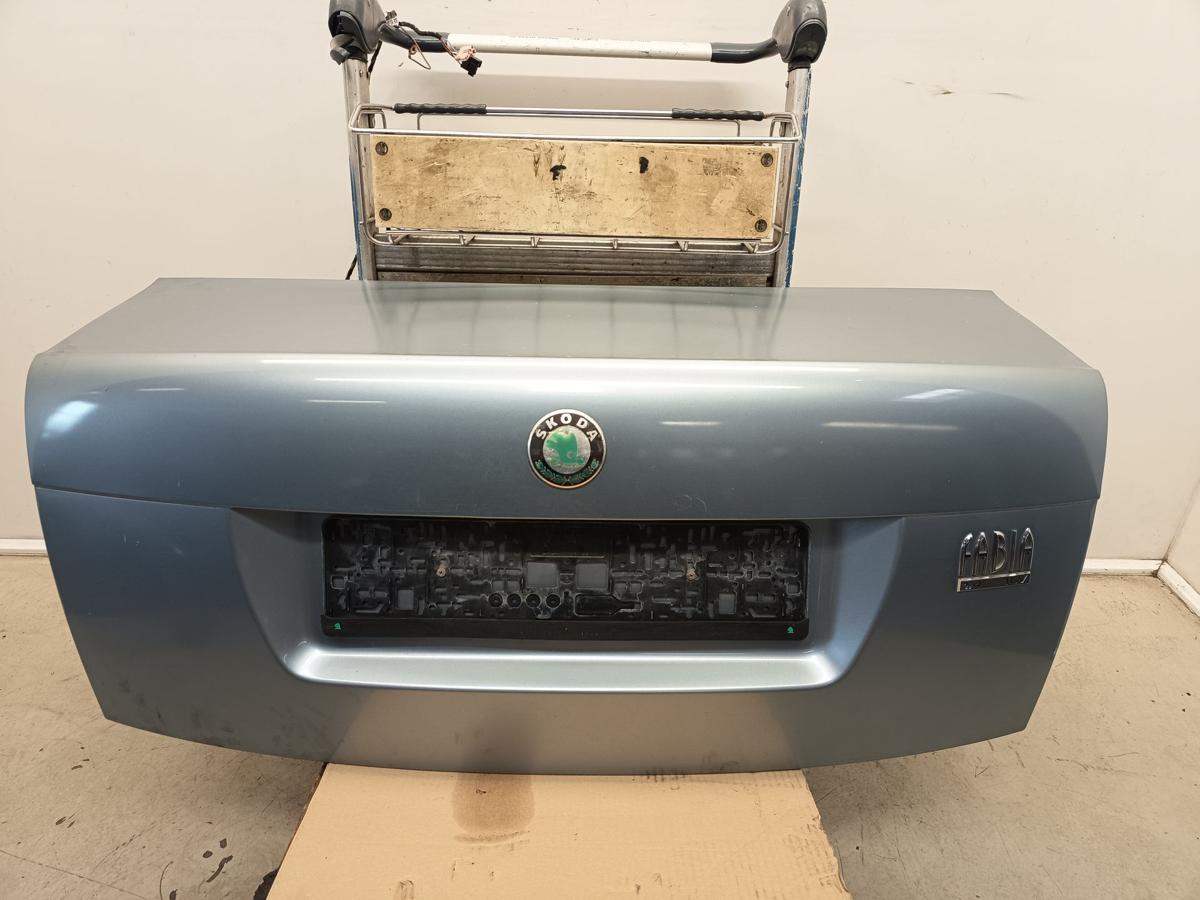 Skoda Fabia 6Y Stufenheck original Heckklappe LF7U Stone Grey Baujahr 2003