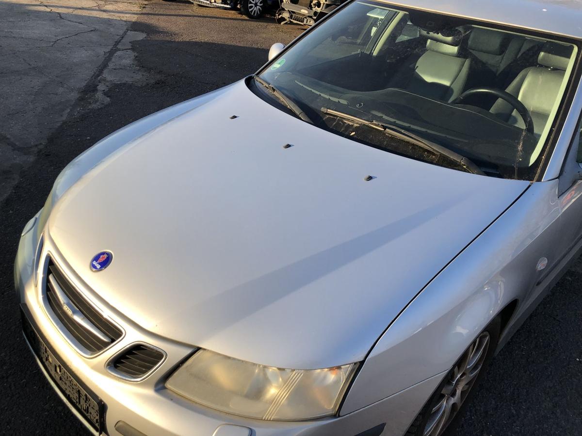Saab 9-3 Typ YS3F Motorhaube Bonnet Deckel vorn silber Haube