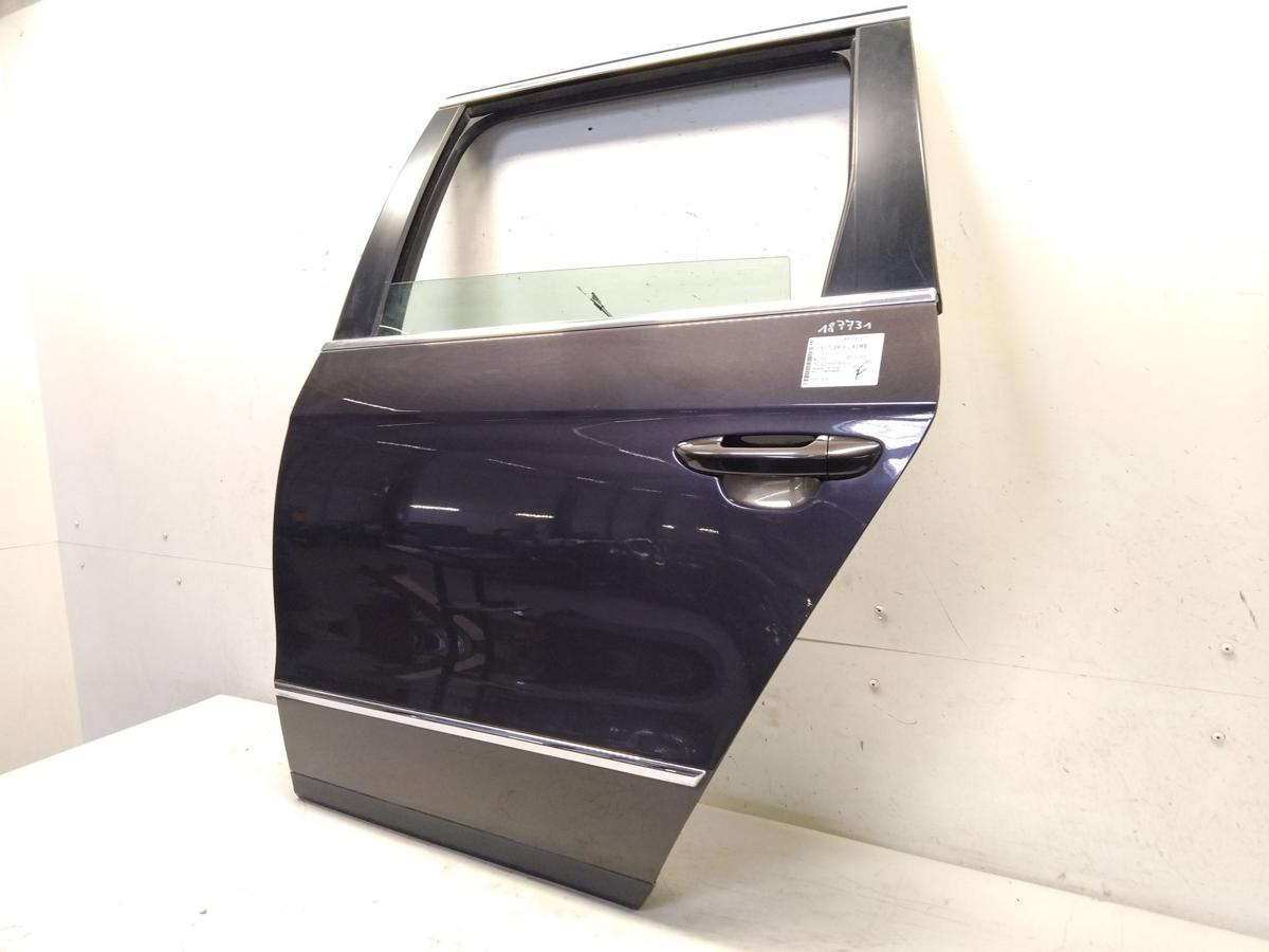 VW Passat 3C Kombi original T&uuml;r hinten links moccabrownmetallic LC8Z BJ2009