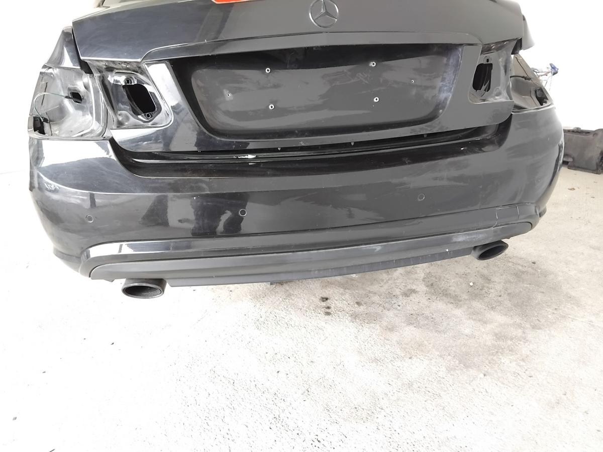 Mercedes E-Klasse Coupe C207 orig.Stossfänger Stoßstange hinten PDC BJ2009 197 obsidianschwarzmetallic