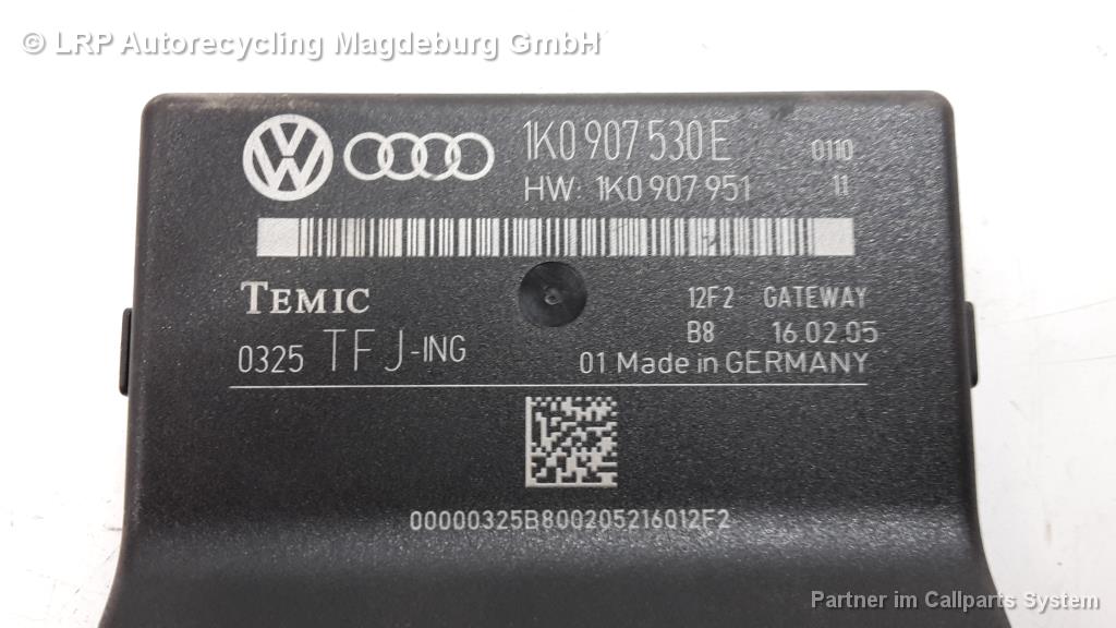 VW Golf Plus 5M Diagnose Interface für Datenbus Gateway 1K0907530E