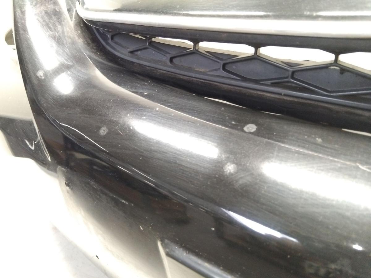 Kia Rio DC Facelift original Sto&szlig;f&auml;nger Sto&szlig;stange vorn MIDNIGHT BLACK BJ2004
