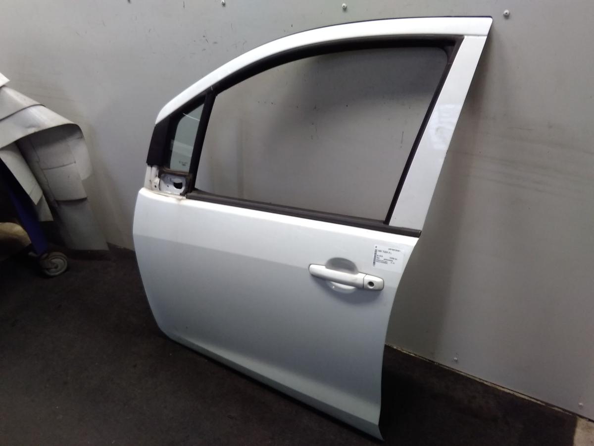 Opel Agila B original T&uuml;r vorn links Fahrert&uuml;r 26U galaxyweiss BJ2010
