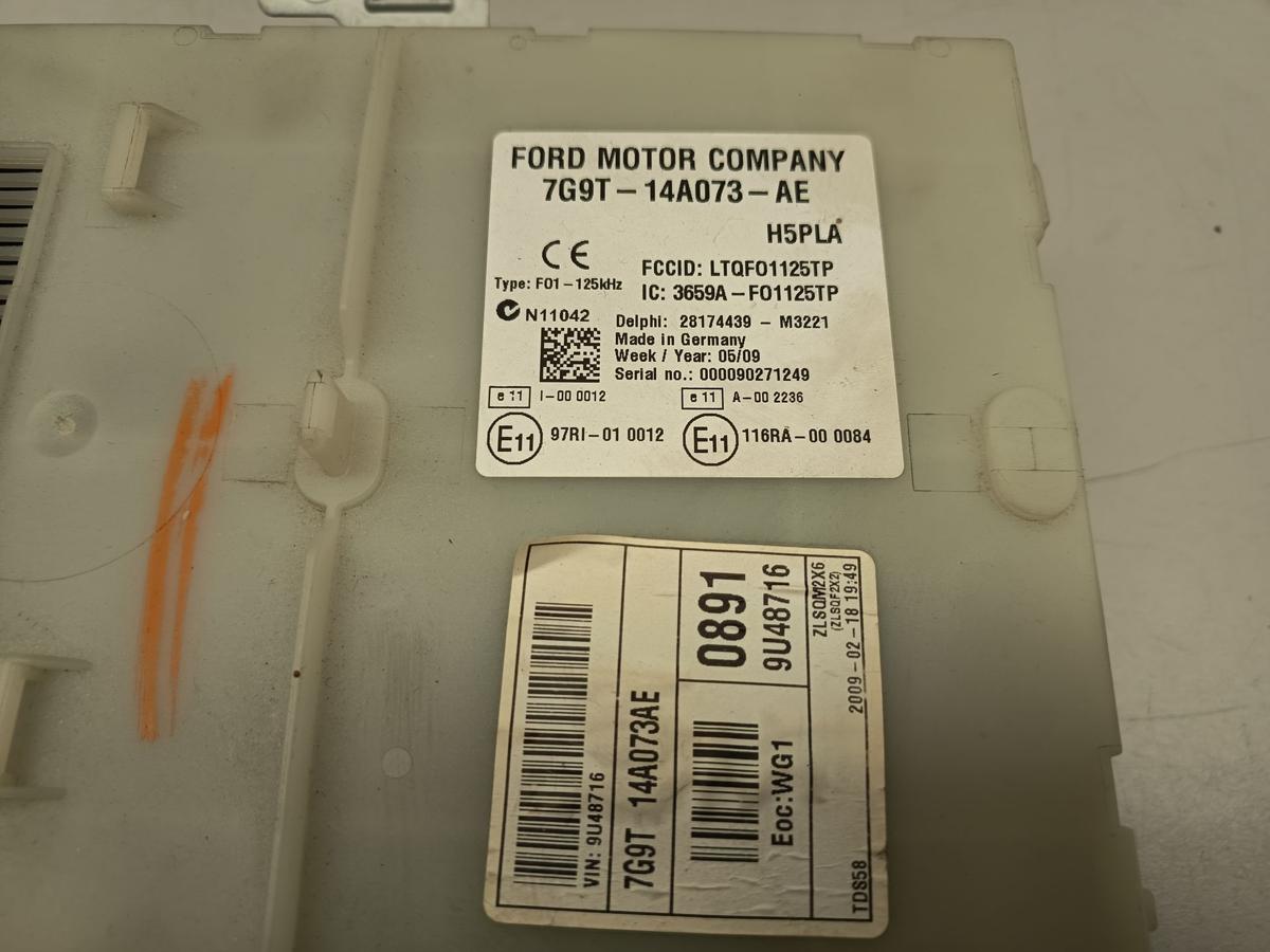 Ford S-Max original Steuerger&auml;t Komfort Zentralelektrik 7G9T14A073AE Bj 2009