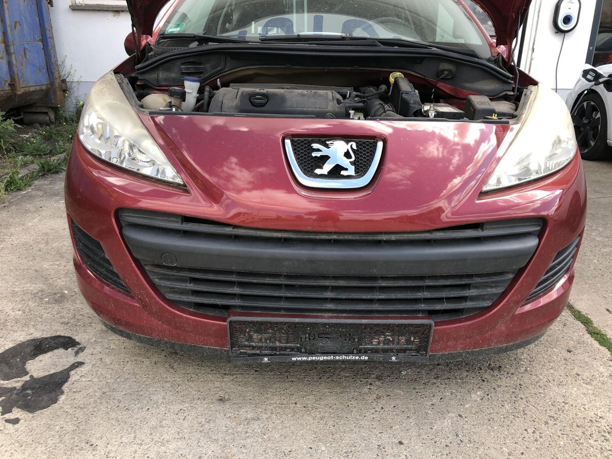 Peugeot 207 WA WC Sto&szlig;f&auml;nger vorn Frontsch&uuml;rze Facelift ab09 KJC Rouge Erythree
