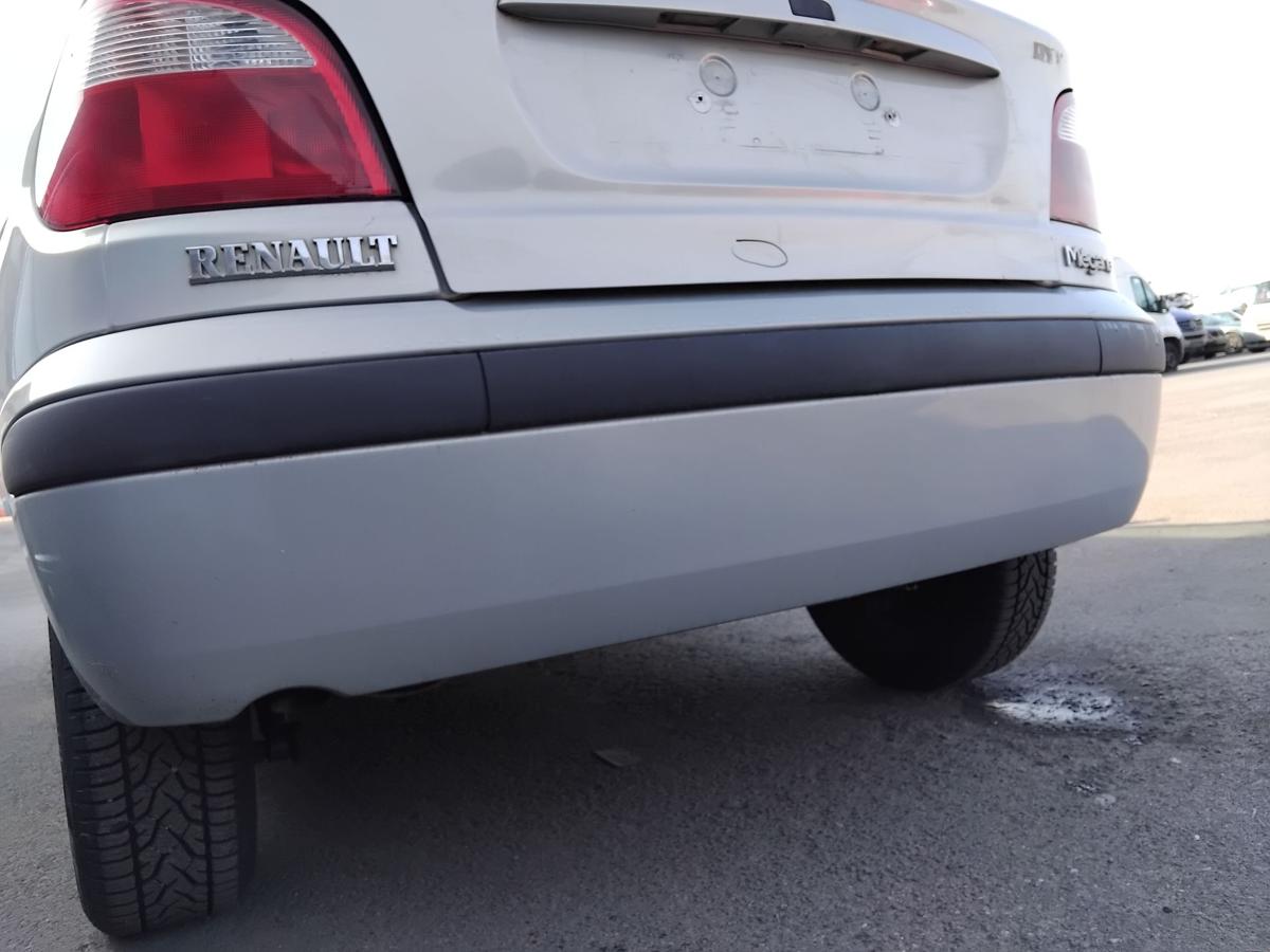Renault Megane 1 Facelift orig Sto&szlig;stange Stossf&auml;nger hinten Flie&szlig;heck BJ2001