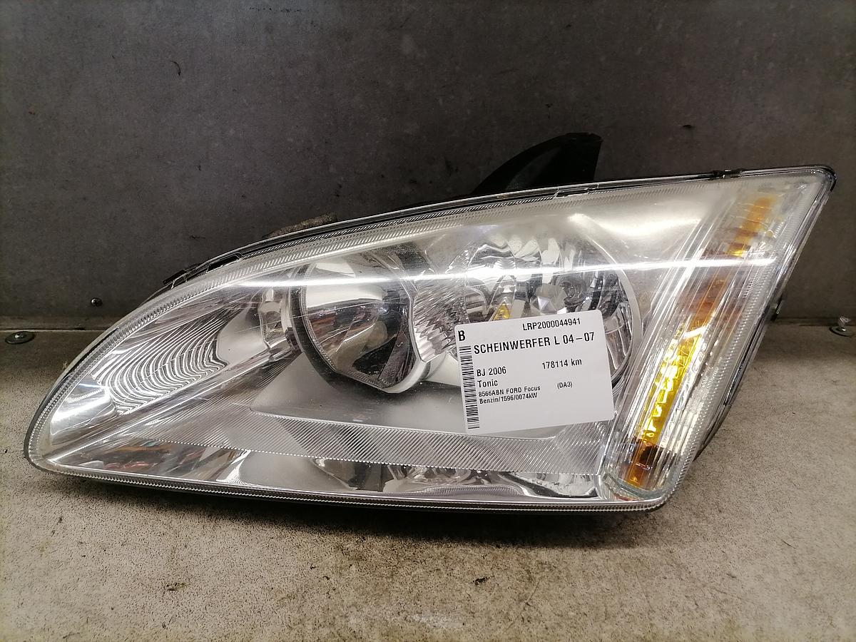 Ford Focus DA3 Scheinwerfer links vorn Lampe Halogen BJ04-07