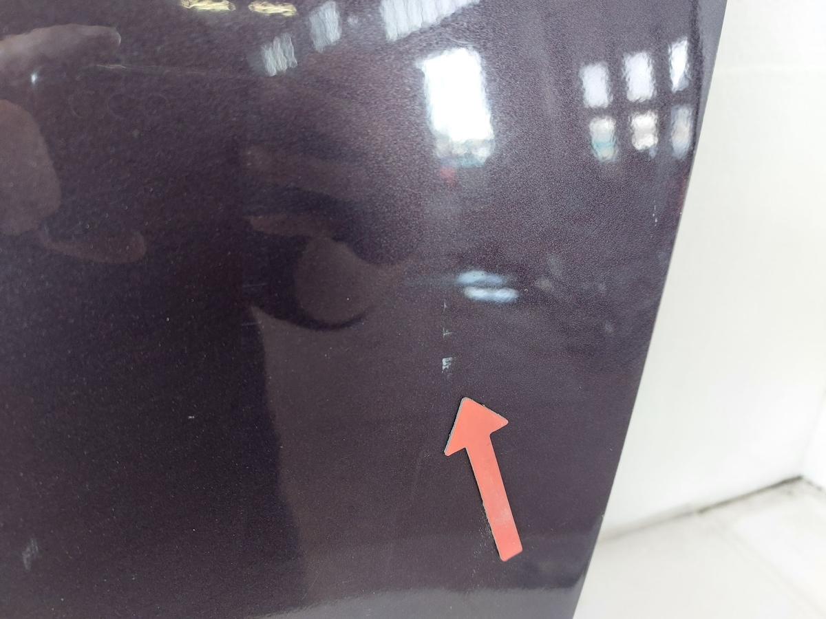 Toyota IQ Typ AJ T&uuml;r vorn links Fahrert&uuml;r im Rohbau 9AH Deep Amethyst Perleffekt