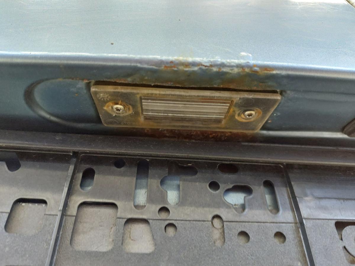 Skoda Fabia 5J Heckklappe mit Schiebe Kofferklappe 5 t&uuml;rer LF5X grau Heckdeckel