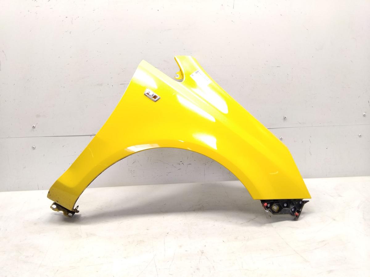 Opel Corsa D original Kotfl&uuml;gel vorn rechts Z40Q Sunny Melon Gelb BJ2009