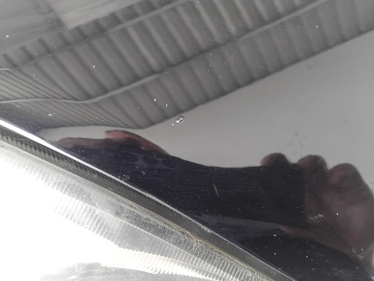 Lancia Musa Facelift Motorhaube Deckel vorn BJ2009 schwarzmetallic 601 nero masaccio