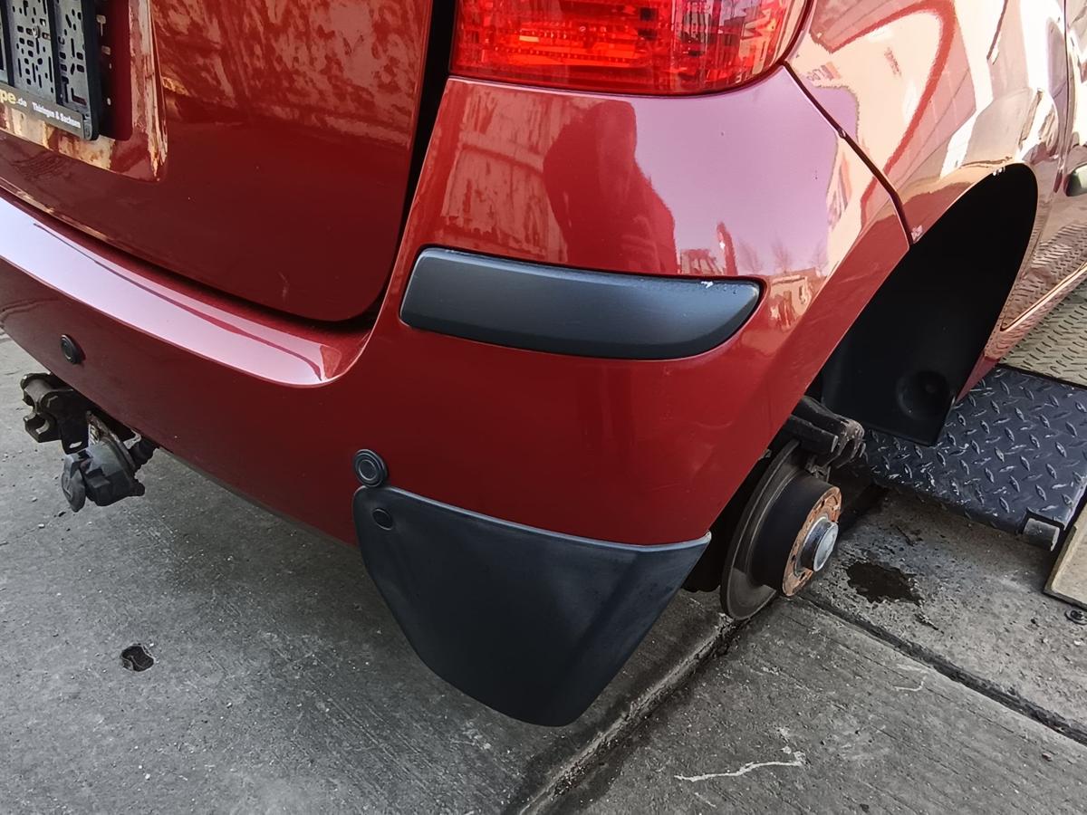 Renault Modus original Sto&szlig;stange hinten PDC TEB76 RED OF FIRE Bj 2005