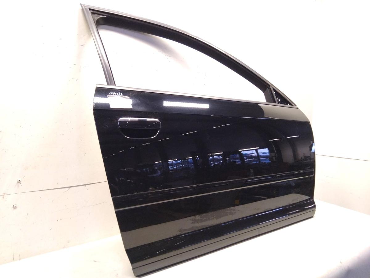 Audi A3 8P Facelift T&uuml;r vorn rechts 3t&uuml;rig Beifahrert&uuml;r BJ2010 LY9B Brillantschwarz