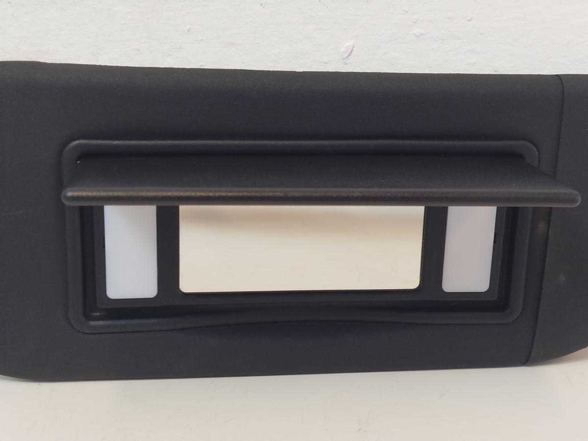 Citroen DS3 Sport Chic Sonnenblende vorn links Fahrerseite schwarz mit Spiegel