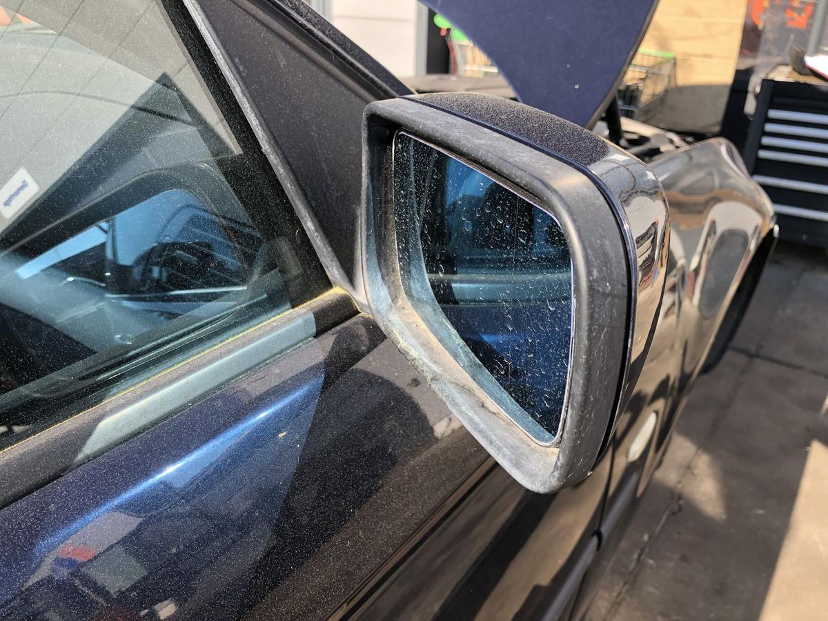 BMW E46 Compact original Aussenspiegel rechts elektrisch 317 Orientblau Bj 2004