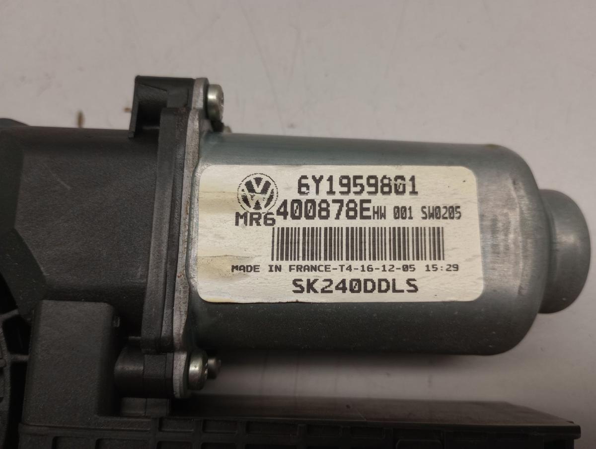 Skoda Fabia 6Y orig Motor Fensterheber links vorne 6Y1959801 Bj 2006