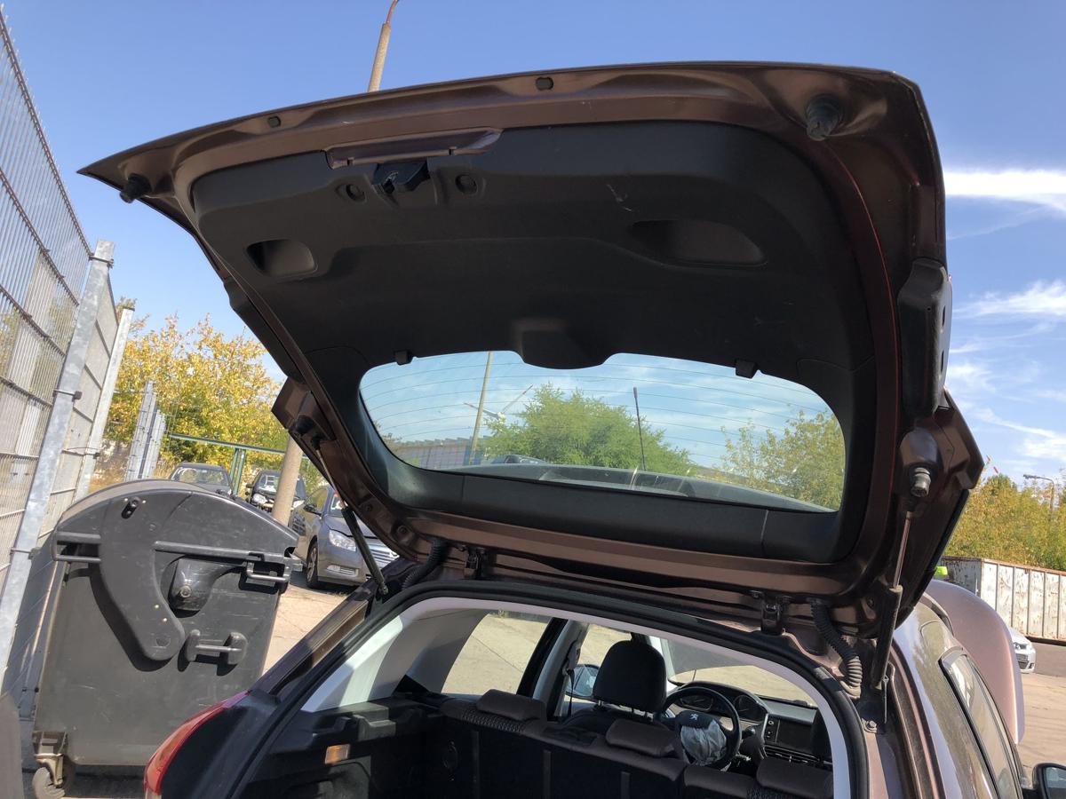 Peugeot 2008 I CU Heckklappe mit Heckscheibe Kofferklappe Heckdeckel ETV braun