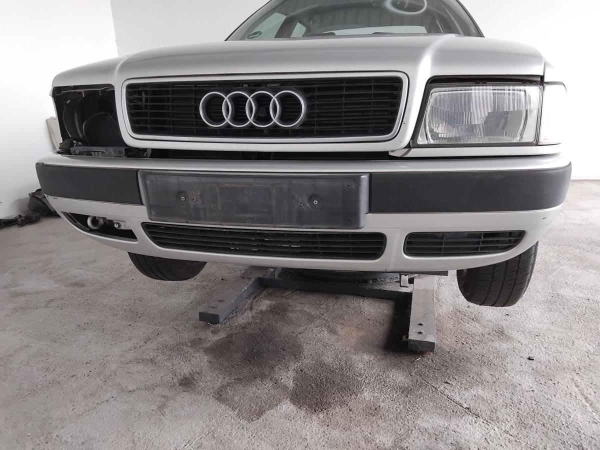 Audi 80 B4 original Sto&szlig;stange Sto&szlig;f&auml;nger vorn BJ1992 LY7T Kristallsilbermetallic