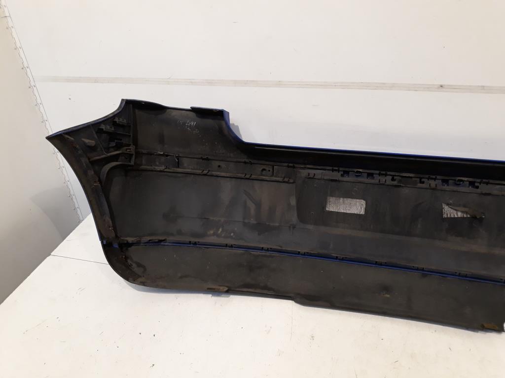 VW Polo 9n BJ 2004 Stoßstange hinten Stoßfänger Blau