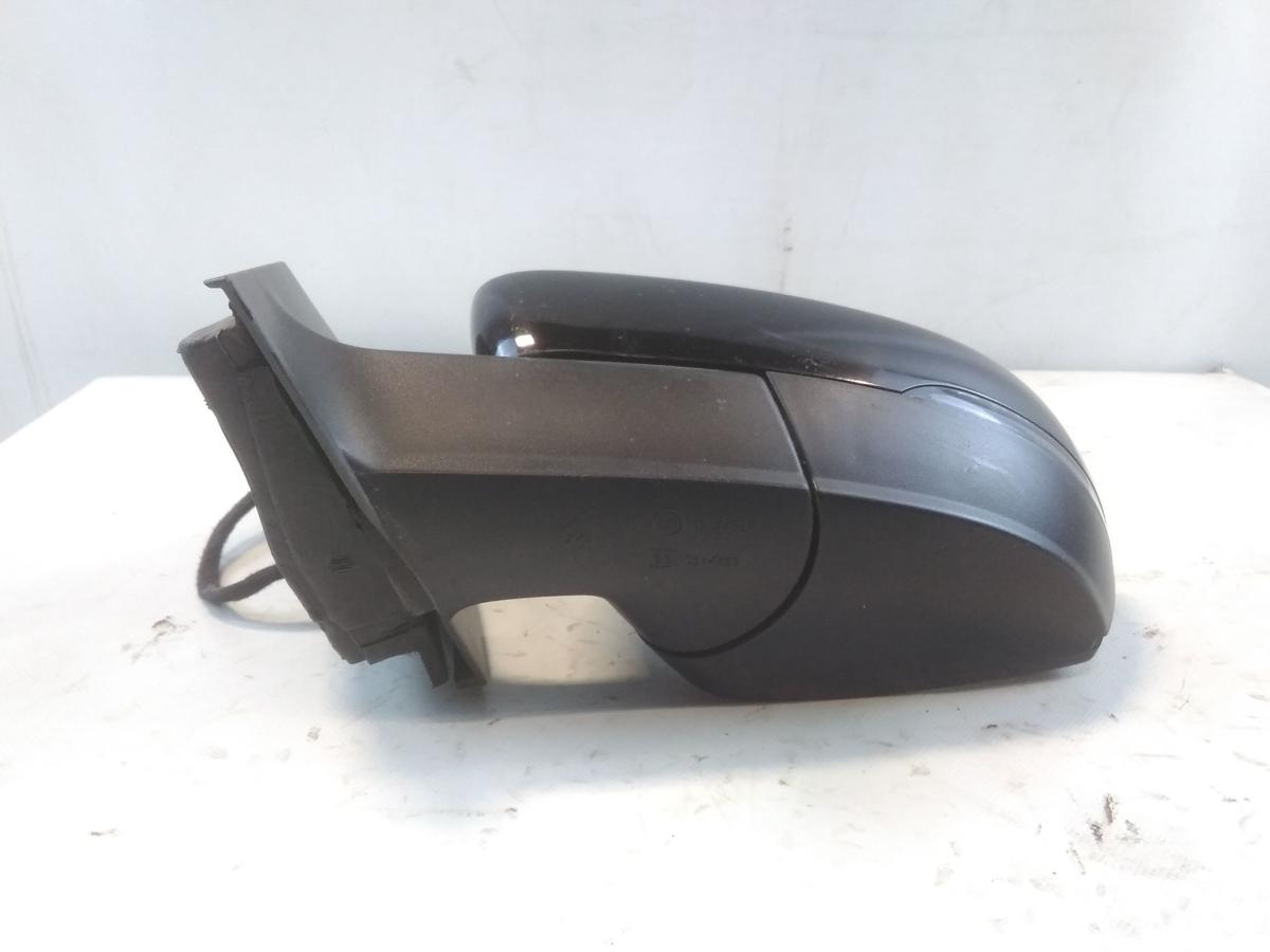 VW Polo 5 6R original Au&szlig;enspiegel links schwarz L041 elektrisch&beheizt BJ2011