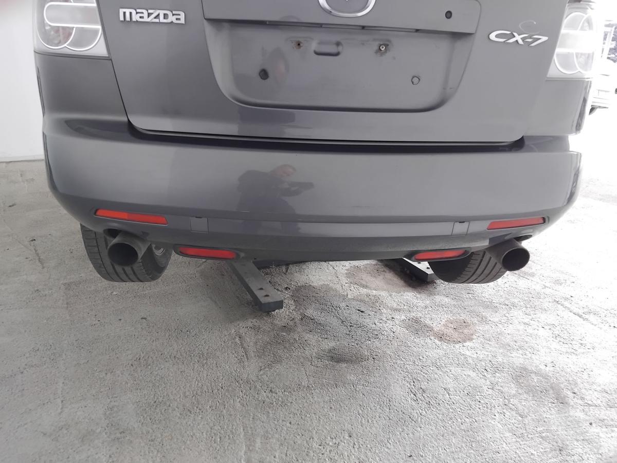 Mazda CX-7 ER original Stossf&auml;nger Sto&szlig;stange hinten graumetallic BJ2008