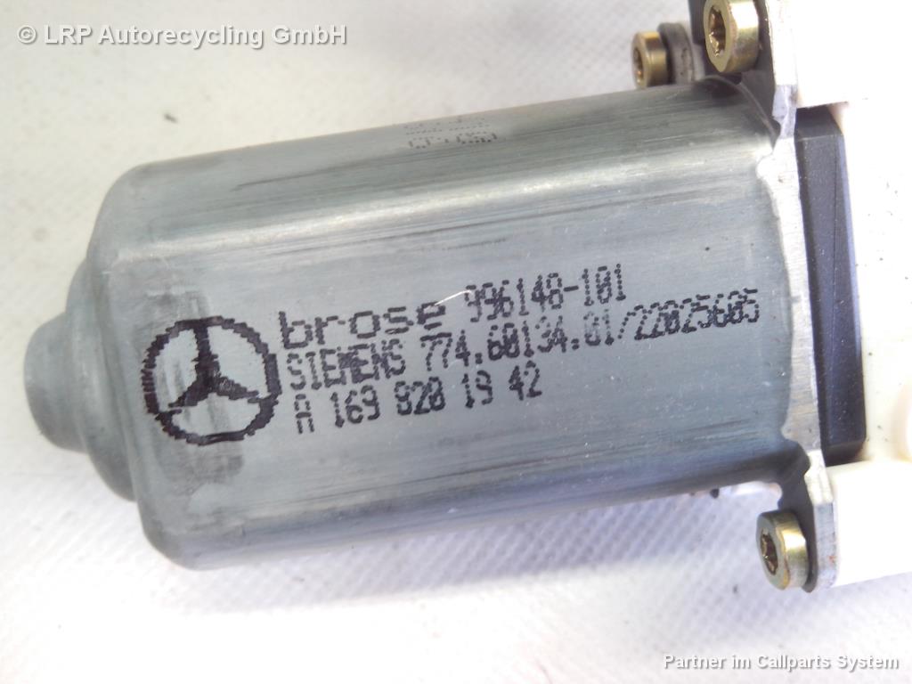 Mercedes A Klasse W169 BJ2005 Motor Fensterheber Tür hinten links 1698201942