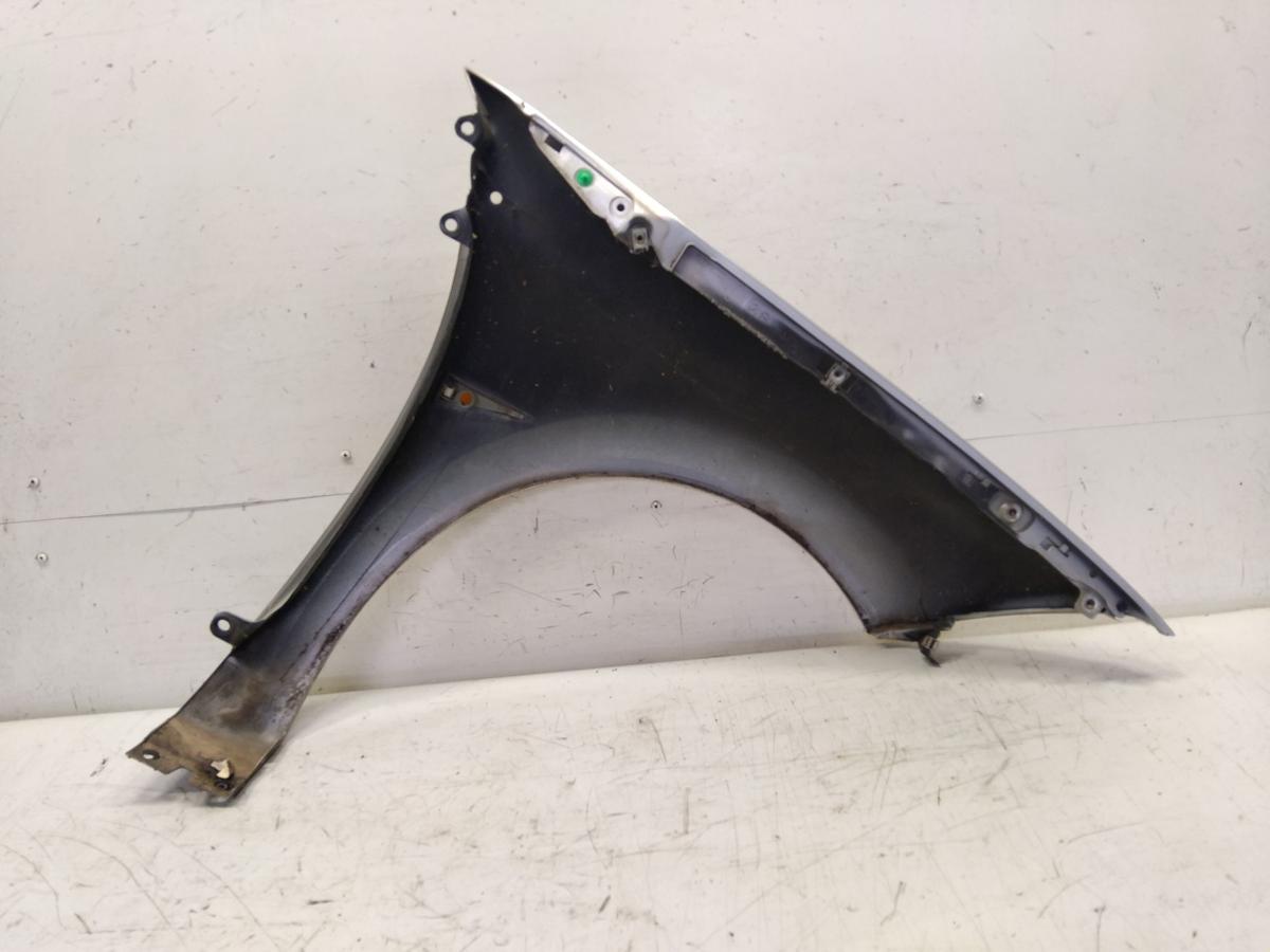 Renault Megane 2 original Kotfl&uuml;gel vorn links silber TED69 platingrau Bj.2008