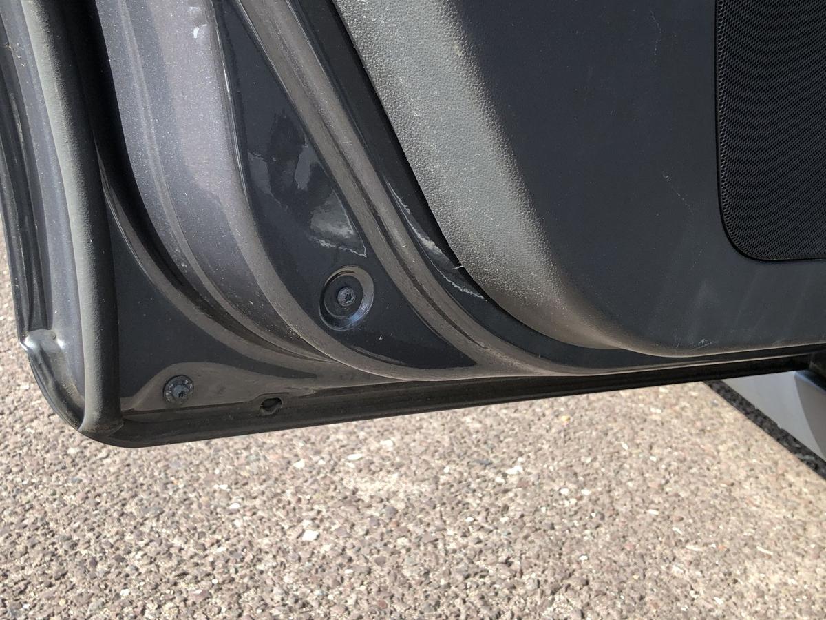 Volvo V50 Typ M T&uuml;r hinten links Fondt&uuml; Rohbau 45500 Titanium Grey Metallic