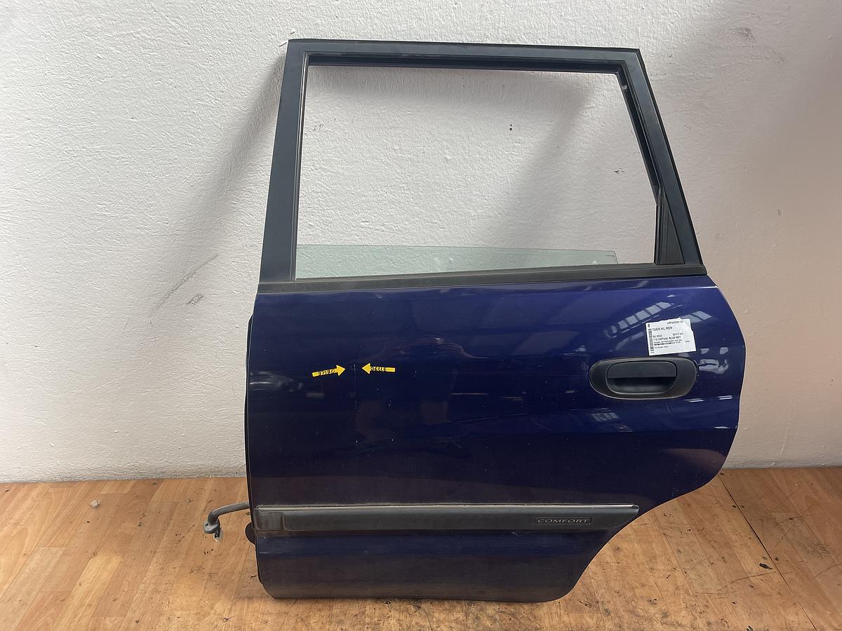 Mitsubishi Space Star DG0 Tür hinten links Roh T18 Virtual Blue met BJ03