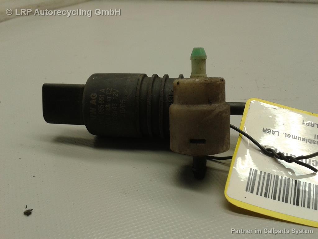 VW Polo 9N3 BJ2005 Pumpe Waschanlage Scheibenwaschpumpe 1T0955651A VDO 3028143