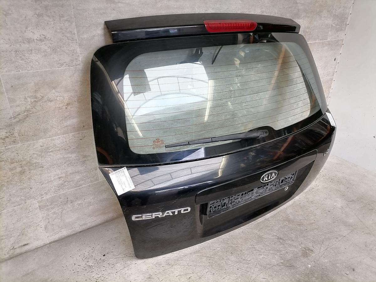 Kia Cerato (FE) 04-05 Heckklappe Hecktür Tür hinten Schwarz