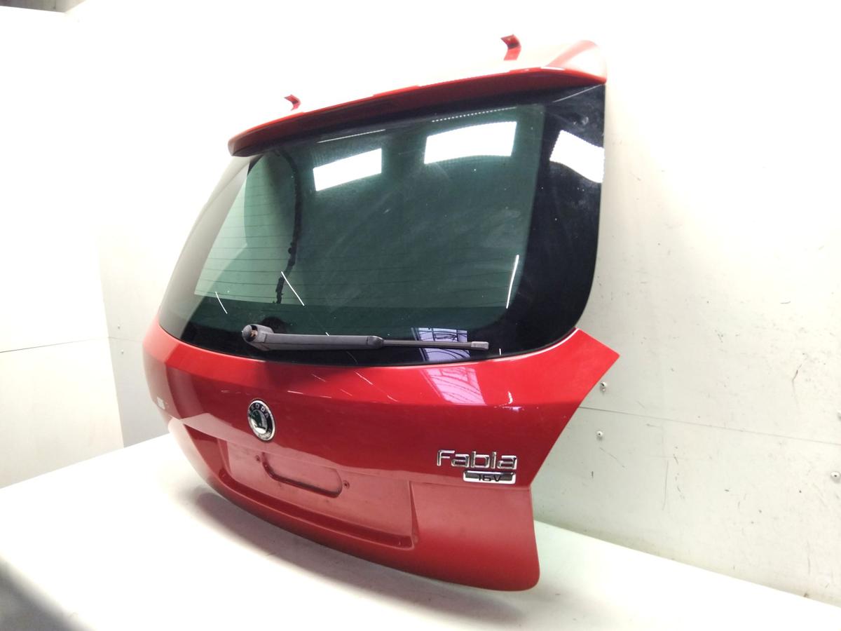 Skoda Fabia 2 Kombi 5J Heckklappe coridarot LF3K mit Heckscheibe Bj.2008
