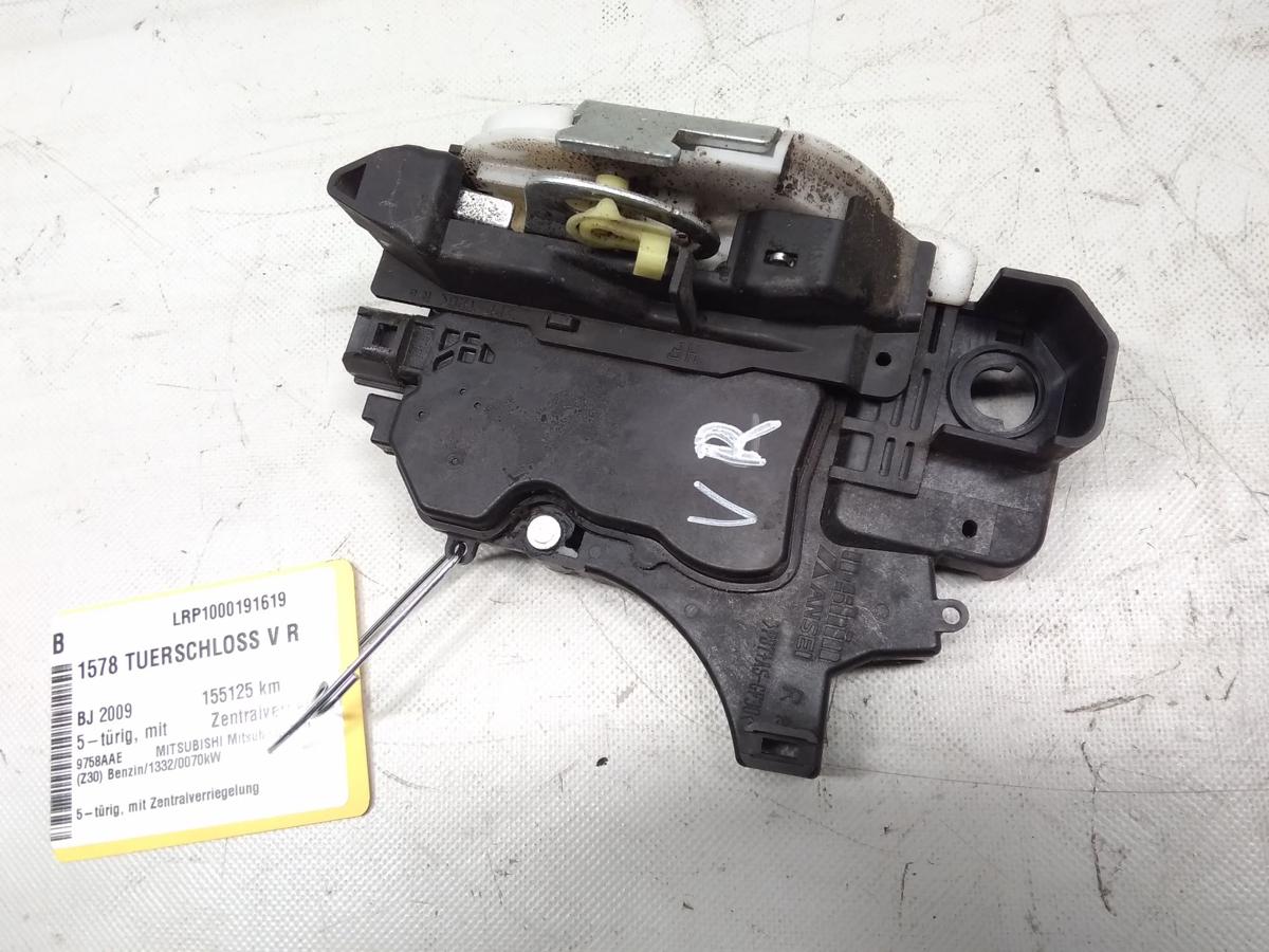 Mitsubishi Colt Z30 orig. Türschloss vorn rechts mit Zentralverriegelung BJ2009
